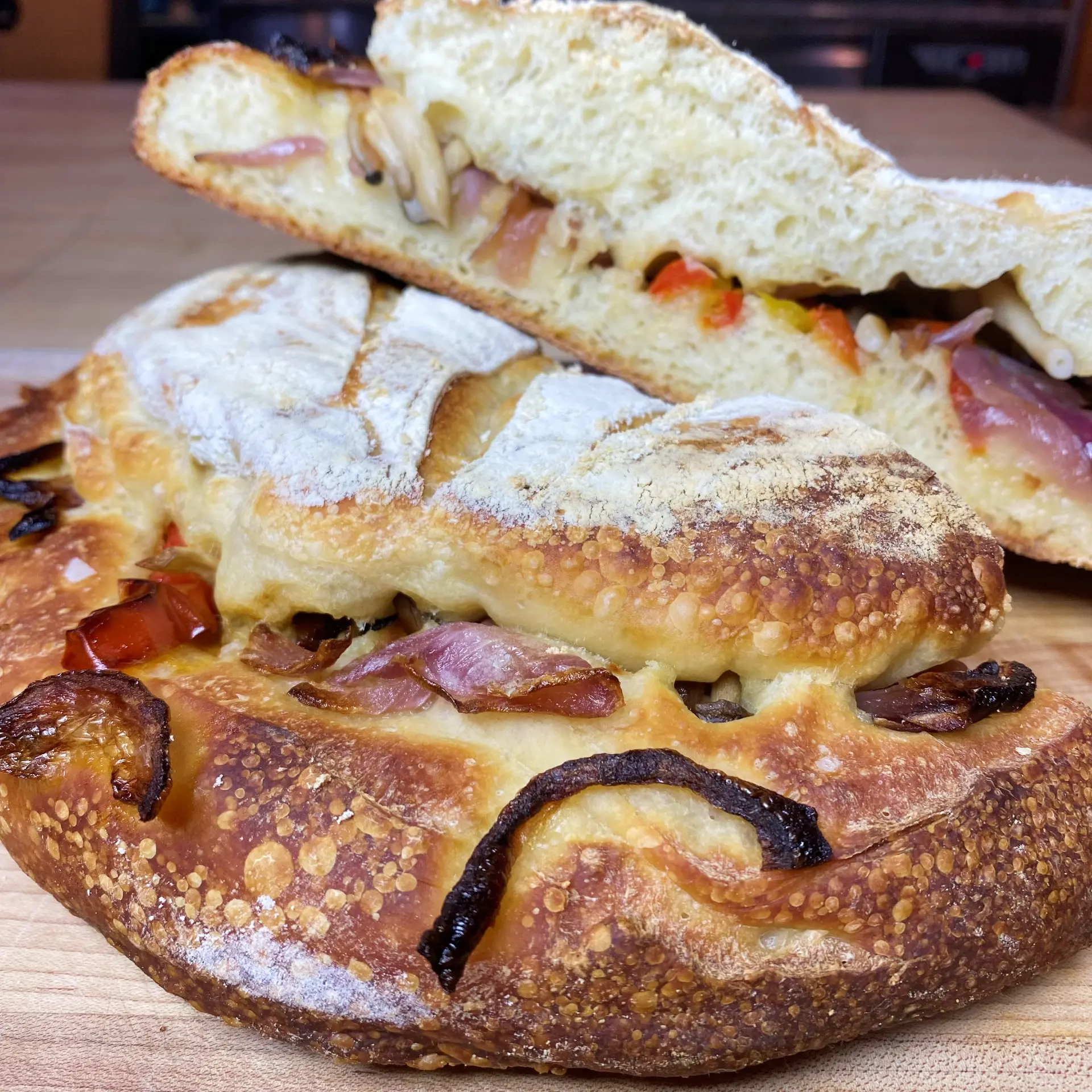 Veggie filled Boule