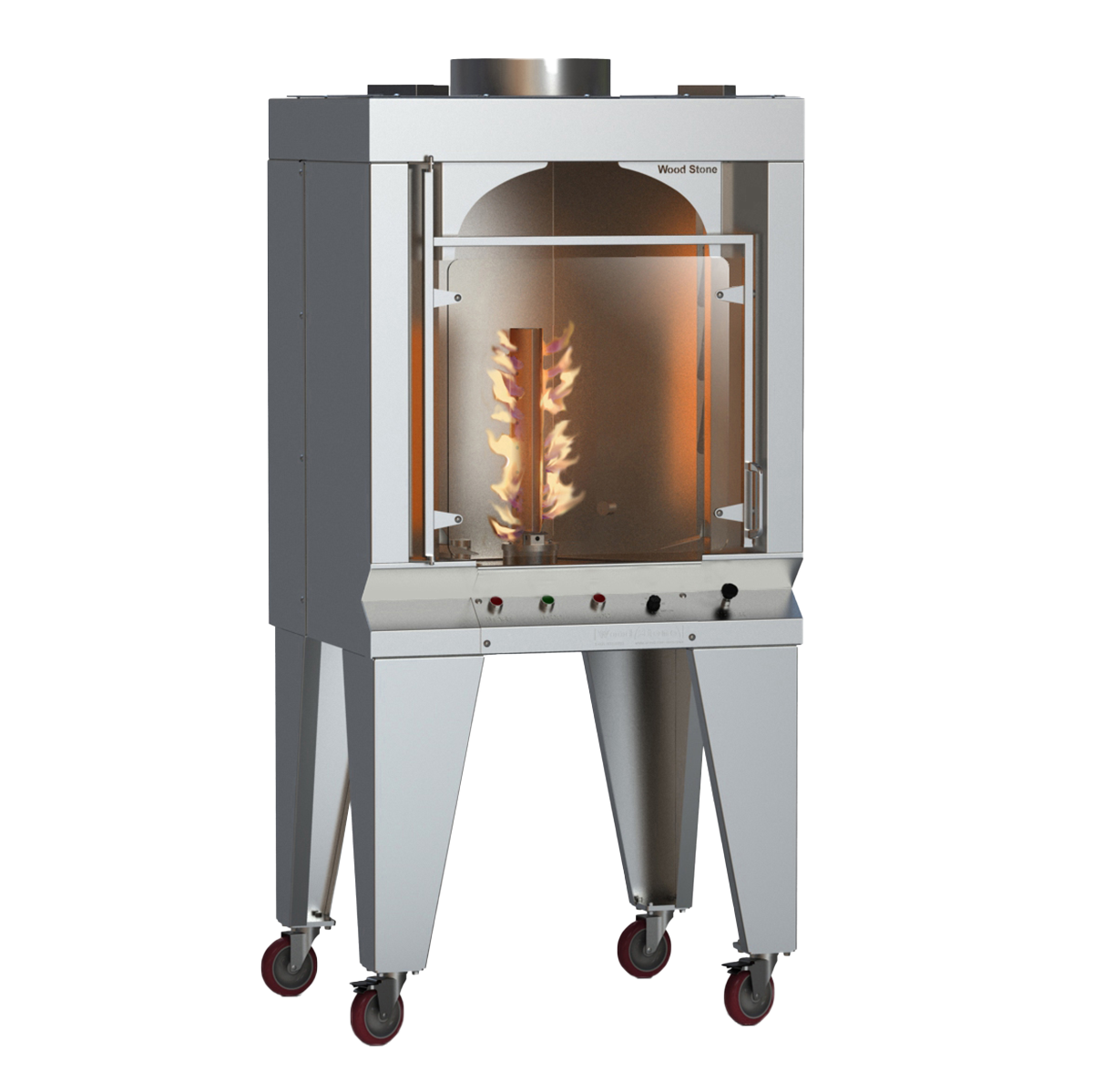 Whatcom Gas Vertical Rotisserie rendering