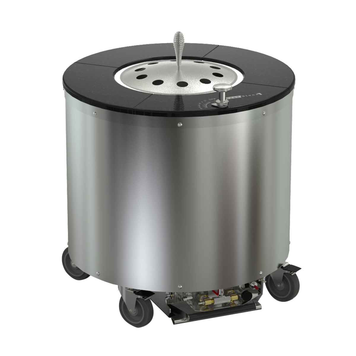 round tandoor rendering