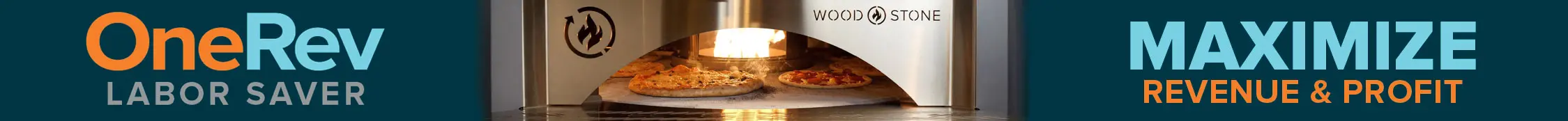 فرن البيتزا الدوار الموفر للعمالة OneRev
