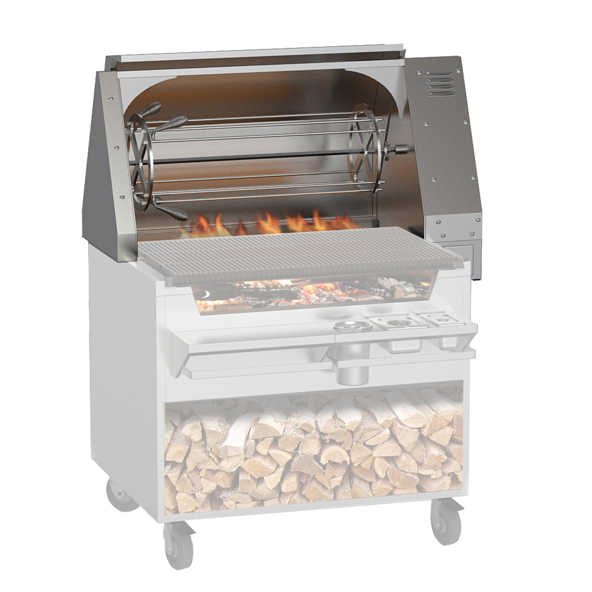 Okanogan Rotisserie Rendering