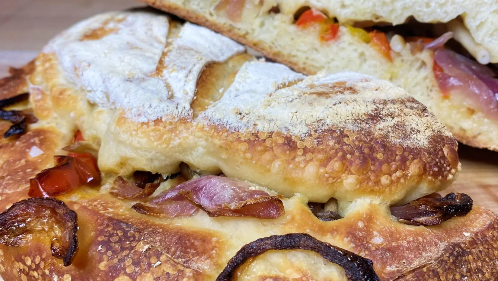 Veggie filled Boule