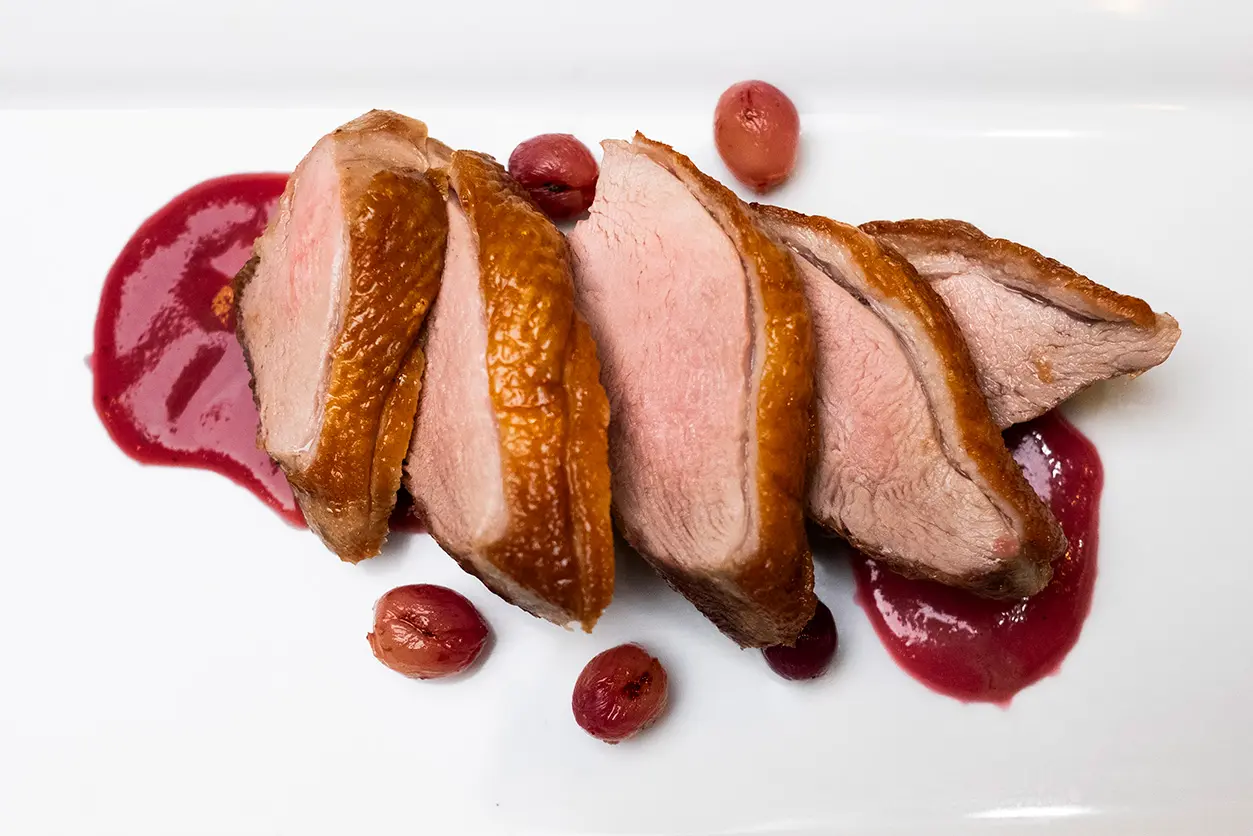 Seared Duck Finish Plate