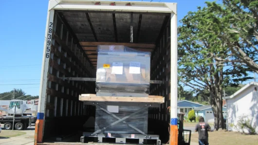 High up over the house