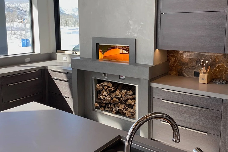 Indoor Bistro Kitchen