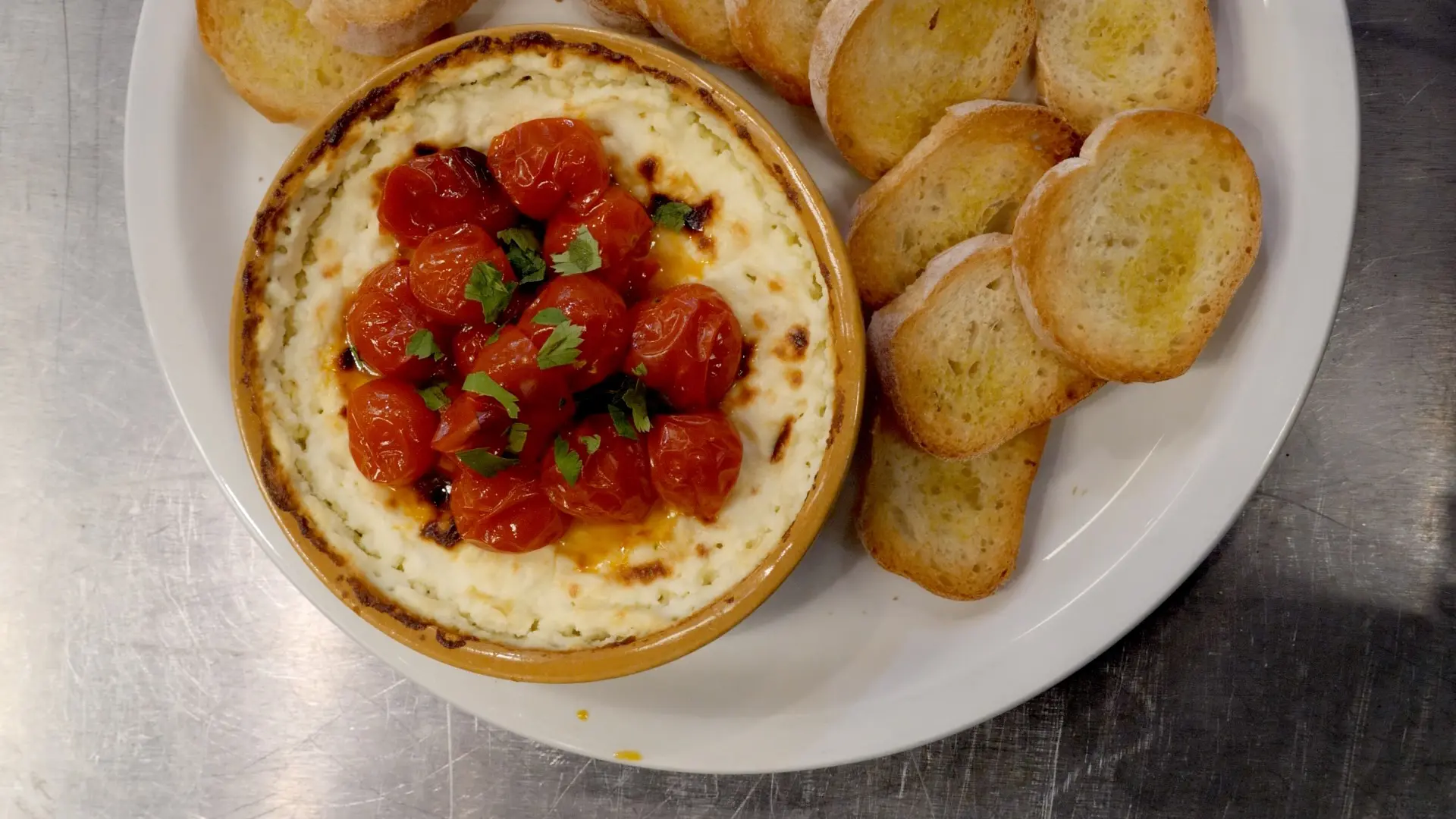 Feta Dip with Roasted Tomatoes