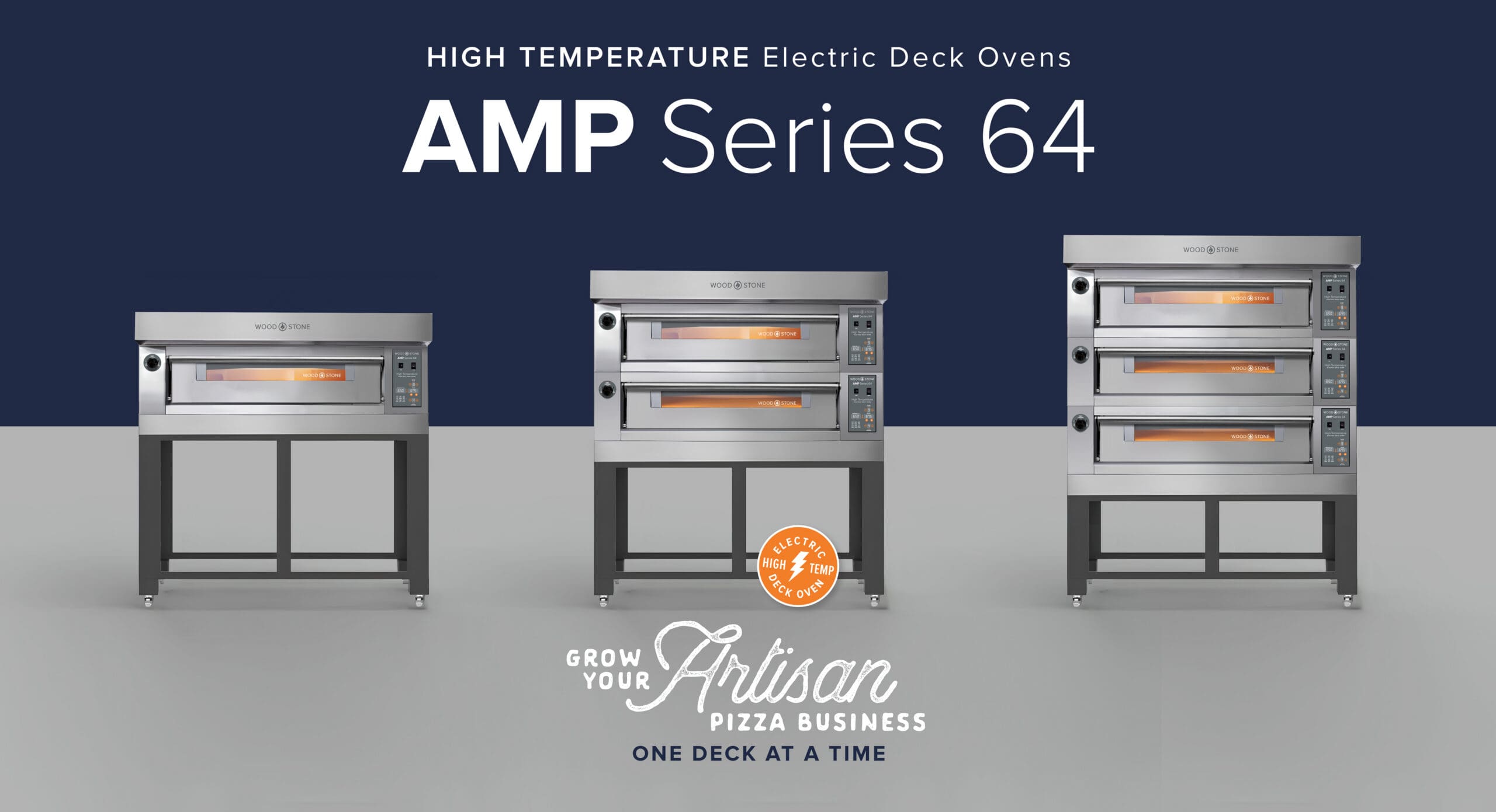 AMP Series 64 | High-Temp Electric Deck Oven